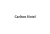 Carlton Hotel